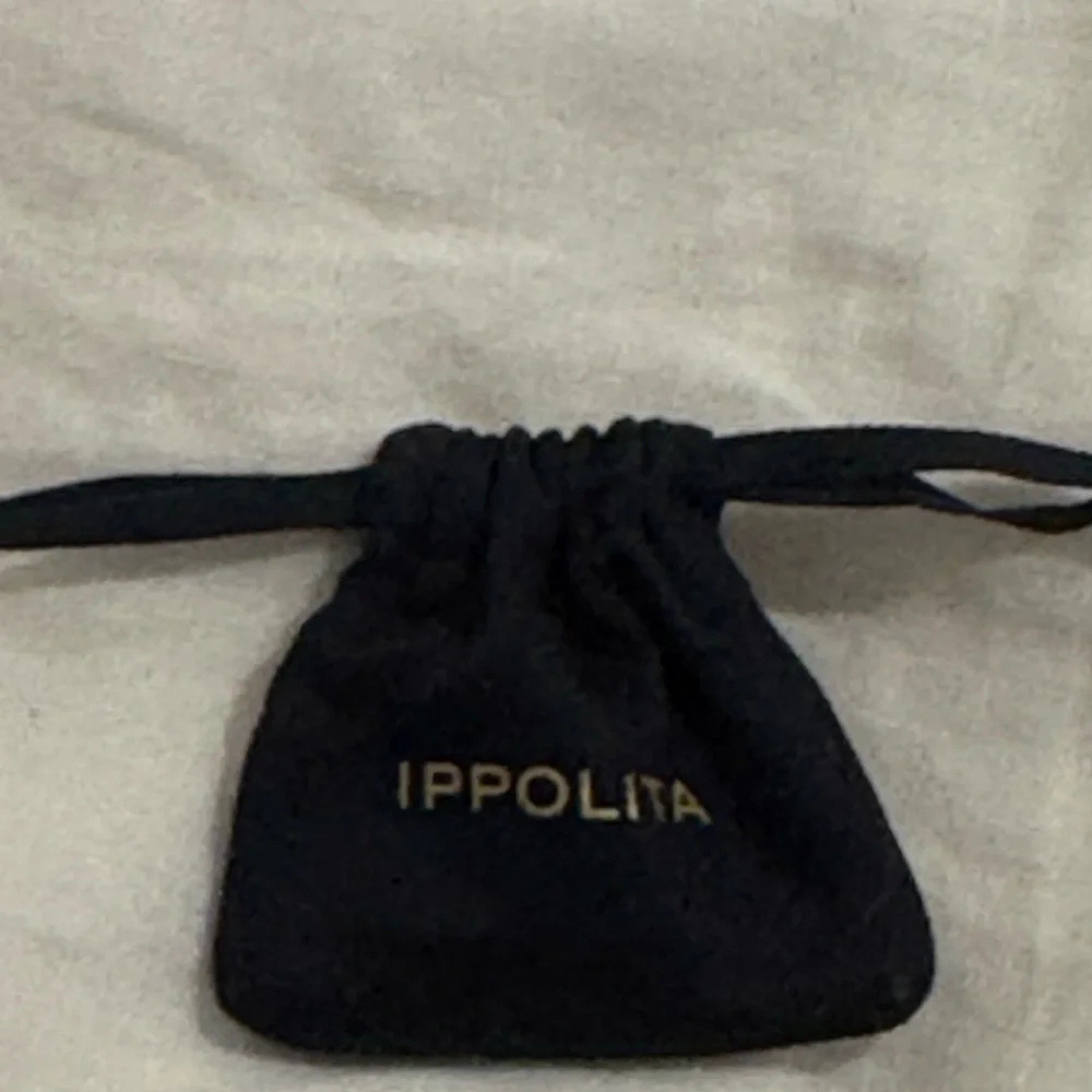 IPPOLITA Stering Silver Mens Cufflinks Wavy Disc Disk .925 New! $325. dustbag